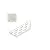 Atlas Concorde Russia Forte Dei Marmi Quark 620090001126 Brazilian White Griglia Angolare Dx 20x60