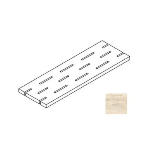 Impronta italgraniti I Travertini TR03GG6 Griglia Beige Vein Cut 14x60