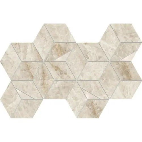Atlas Concorde Marvel Diva AYLQ Taj Mahal Mosaico Hex Lapp Ret 40,3x23,3