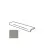 Impronta italgraniti I Cementi FL0495I Elemento L Incollato Taupe 16,5x60