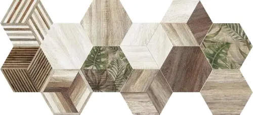 ITT Ceramic Africa Hexa Mix (12 вариаций рисунка) 23.2x26.7