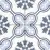 Etili Seramik Chateau Blue Pre-cut 45x45