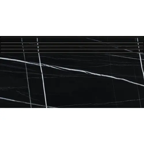 Kerranova Marble Trend K-1004/MR/st01/300x600x9 Nero Dorato МР 30x60 - керамическая плитка и керамогранит