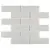 Bonaparte Мозаика стеклянная Rumba White 30x30