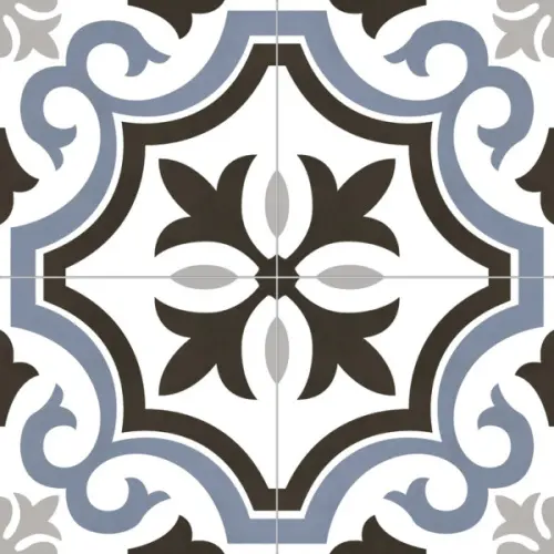 Halcon Ceramicas Dublin Pre Blue Mat 45x45 - керамическая плитка и керамогранит