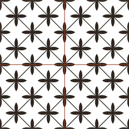 Niceker Chic Poole White 45.2 45,2x45,2