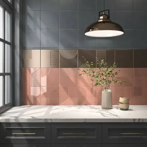 Kerama Marazzi Пикассо KM2020B0070N Синий светлый глянцевый 20x20 - керамическая плитка и керамогранит