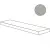 ABK Crossroad Chalk 0001230 Angolare Top Dx Grey Ret 32x120 - керамическая плитка и керамогранит