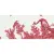 Bisazza Decori 10 06001488VL Jardin Rouge A 129.1x290.5