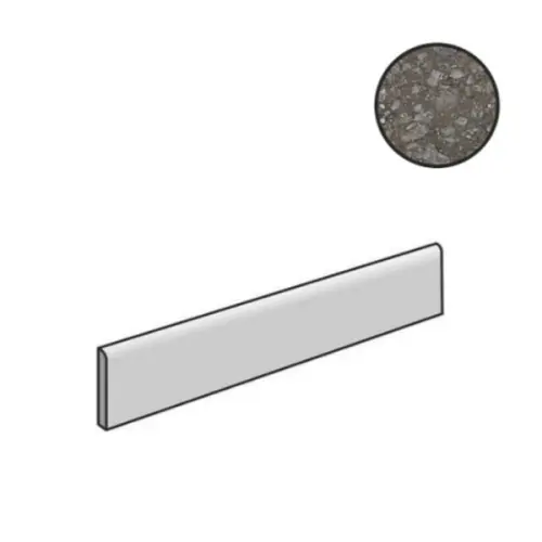 Cerim Ceramiche Match Up 772260 Ceppo Coffee Mix Comfort Battiscopa 4,6x60