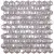 Vidrepur Diamond Hex № 371D Перламутровый (на сетке) 31,7x30,7
