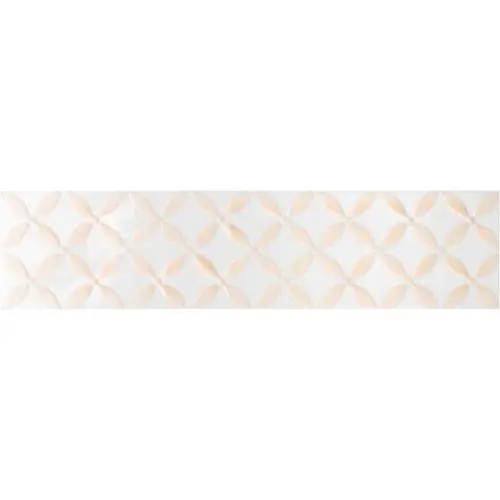 Quintessenza Ceramiche Genesi26 Bianco. Lucido Deco 1 6,5x26,6