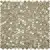L`antic colonial Gravity Aluminium 3D Hexagon Gold 30.7x30.1