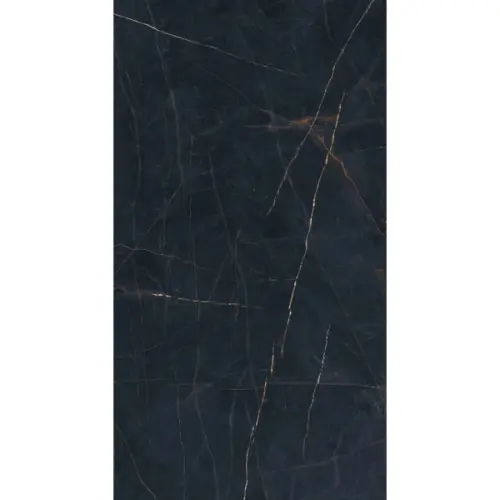 Abkstone Marble 0013080 Precious Black 12mm Lux 163,5x323 - керамическая плитка и керамогранит
