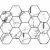 Pamesa Cr Lux Malla Hex Iceberg White 32.5x22.5 Pamesa Cr Lux Malla Hex Iceberg White 32.5x22.5