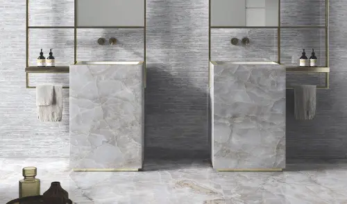 Emil ceramica Tele Di Marmo Reloaded EJVL Calacatta Gold Canova Lapp 90x180
