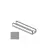 Impronta italgraniti Nuances NU02CA6 Canalina Grigio 14x60x8 Impronta italgraniti Nuances NU02CA6 Canalina Grigio 14x60x8