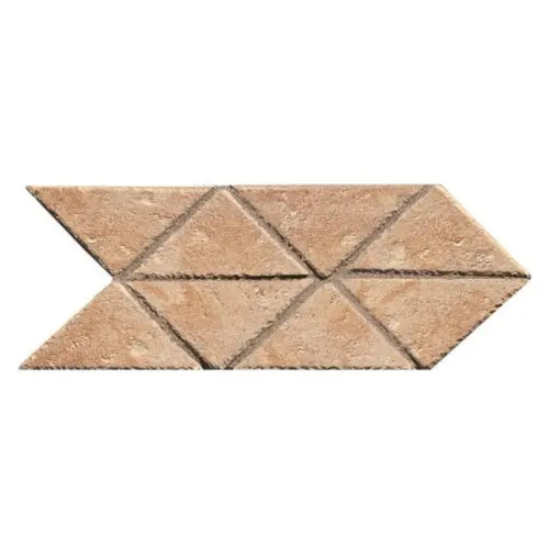 ABK Petraia A5000H Freccia Triangoli Beige 12,5x25 - керамическая плитка и керамогранит