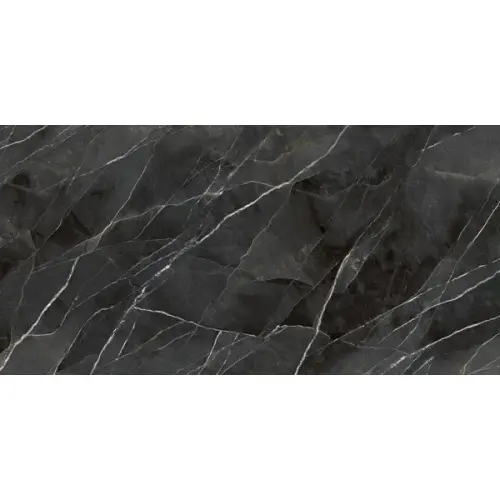 Laminam Diamond LAMF0M0209_IT Calacatta Black Bocciardato B.M. Face A 5,6mm 162x324