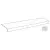 Atlas Concorde Russia Forte Dei Marmi Rock 620070002906 Tiffany White Scalino Frontale 120 33x120