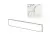 Rex Ceramiche Les Origines 770359 Argent Matt 9mm Battiscopa 4,6x60