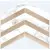Museum Haute 31151 White Taupe Chevron EP 21,9x30