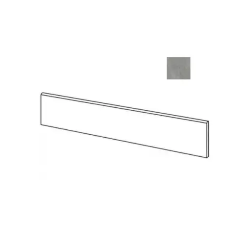 Sant Agostino Bergstone CSABBEDA60 Battiscopa Dark 7,3x60