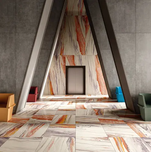 Iris Ceramica Diesel Liquid Stone 867869 Sand Gradino Elle Jolly Matt 30x60