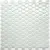 Natural mosaic Steppa STP-WH001-HEX White 30x30