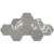 Provenza In Essence E1Y6 Esagona Grigio 19,6x22,6