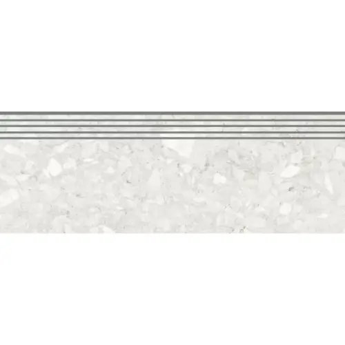 Kerranova Molekula K-2110/MR/st01/300x1200x10 White MR 30x120 - керамическая плитка и керамогранит