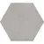 Vives Laverton Hexagono Bampton Gris 23x26.6