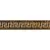 Versace Marble Fascia Greca Nero Sab 240203 11.5x58.5