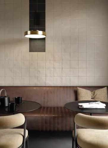 Iris Ceramica Bottega D Arte 511044 Oro Motivi Lucido Nero Glossy 15x15
