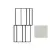La Fabbrica Ceramiche Noble Stone 199122 Muretto Grey Nat Ret 30x60