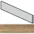 Rex Ceramiche Planches 756090 Noisette Battiscopa 4.6x60
