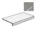 Atlas Concorde Russia Forte Dei Marmi 620070002417 Elegant Grey Scalino Frontale Rett 33x80