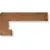 Gres de Aragon Natural 21  левая Zanquin izda Natural 39x20
