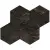 Atlas Concorde Marvel Edge AEPL Absolute Brown Esagono Lapp. 30x35