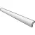 Equipe Metro 23130 Pencil Bullnose White Matt 3x20