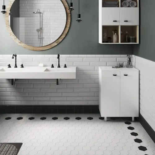 Scale Hexagon Porcelanico