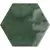 Ribesalbes Hope Hex Olive Glossy 15x17.3