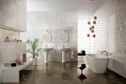 Marazzi Allmarble Wall M8H0 Altissimo Sat Tria 40x43
