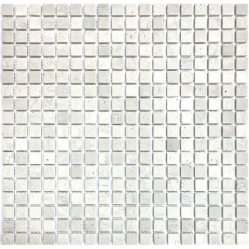 Orro Mosaic Stone Travertine Gray Tum 4 mm 30,5x30,5