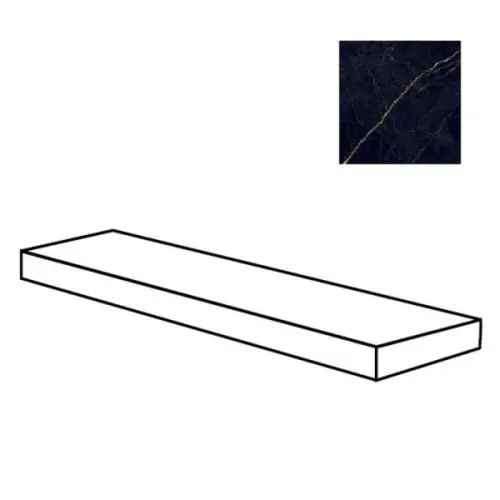 Flaviker PI.SA Supreme Evo 0012613 Angolare Top Dx Noir Laurent Ant 3D Ret 32x120