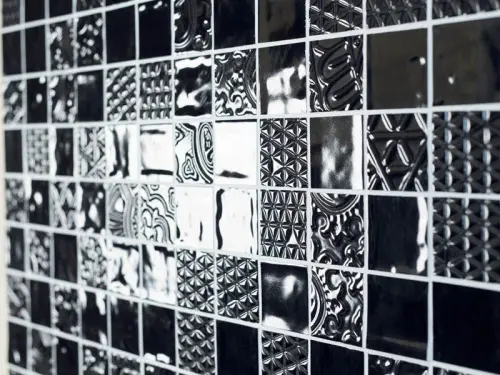 Quintessenza Ceramiche Memento Cipria Lucido 5x20