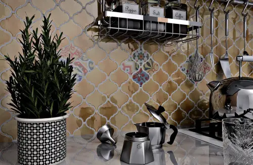 Kerama Marazzi Авейру 65009 Желтый 26x30