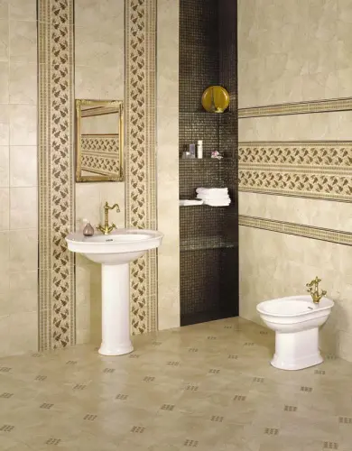 Kerama Marazzi Авиньон KMB2BLC001BR Багет Бежевый светлый матовый обрезной 5x30 - керамическая плитка и керамогранит