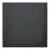 WOW Essential 105132 Leaf L Black Matt 25x25
