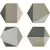 Realonda Hextangram Fabric Taupe (10 видов рисунка) 33x28.5